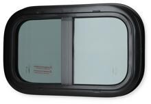 Carbest RW-Motion Schiebefenster Wohnwagen-Fenster 500x300mm Echtglas Wohnmobil Camping