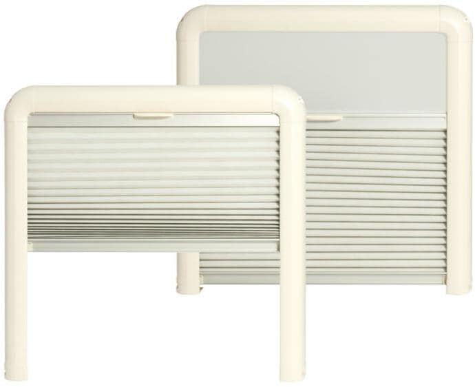 Remis REMIflair IV Duo-Plissee-Rollo Insektenschutz Verdunklung 550x520mm Wohnwagen Wohnmobil