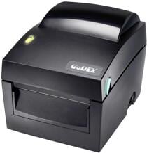 Godex DT4x Etikettendrucker Thermodirekt 203x203dpi Etikettenbreite max. 118mm USB RS-232 LAN schwarz