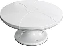 Alphatronics AN 2 DVB-T Antenne SAT-Antenne 25,5cm 5V Camping Wohnwagen Wohnmobil weiß