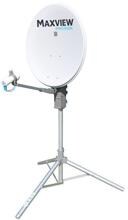 Maxview Precision ID Sat-Kit mobile Sat-Anlage Satellitenschüssel 65cm LNB Twin Universal grau
