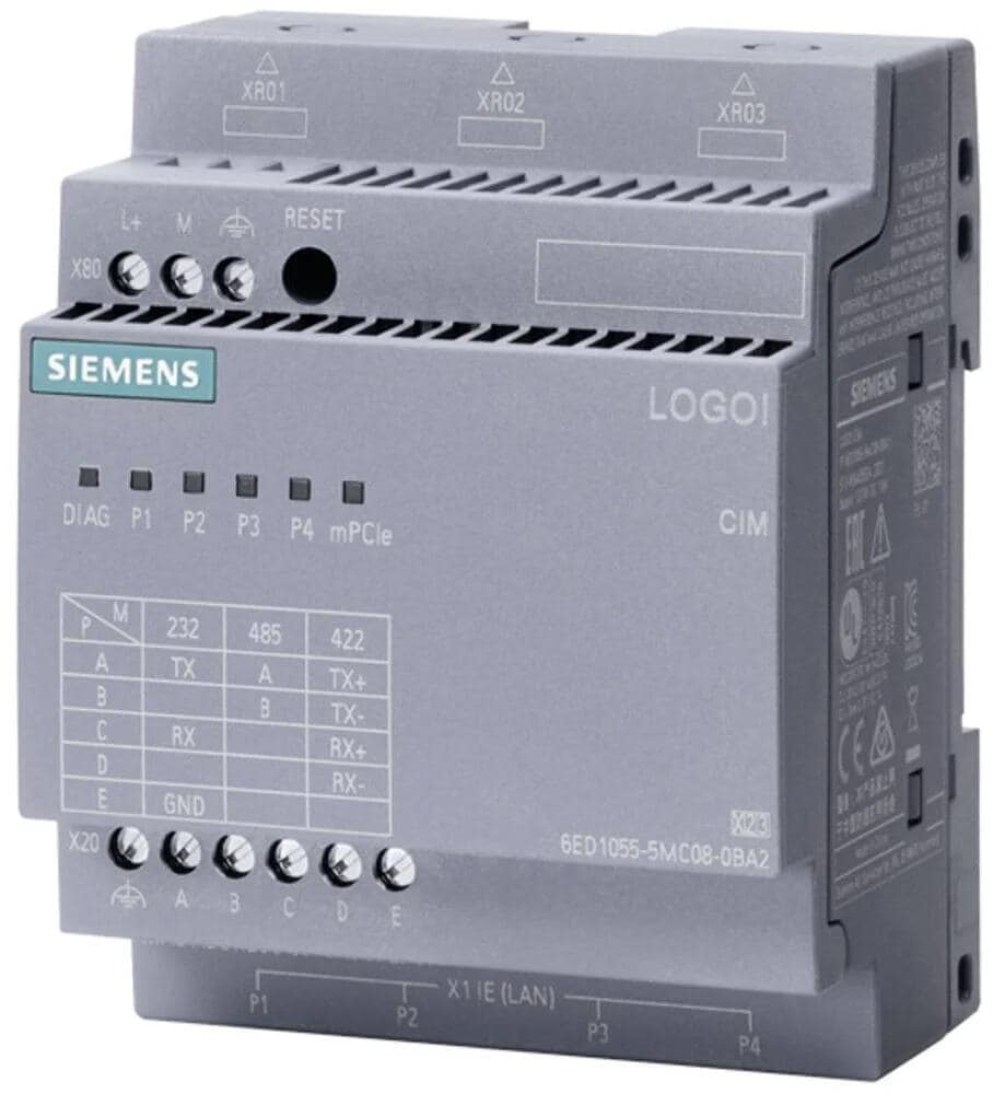 SIEM 6ED1055-5MC08-0BA2 SPS-Kommunikationsmodul für LOGO! 8