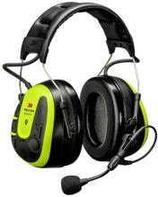 Peltor 3M WS ALERT X Kapselgehörschutz-Headset Gehörschutz Kopfbügel 30dB schwarz gelb