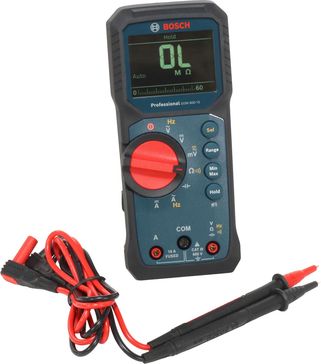 Bosch Professional GDM 600-15 Hand-Multimeter CAT II 600V