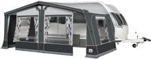 Dorema Maribor Air All Season Caravan-Vorzelt 900-925cm Gr.11 Camping Wohnwagen anthrazit grau