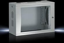 Rittal DK 7507010 19" Netzwerkschrank Wandgehäuse 600x492x400mm 9 HE lichtgrau
