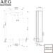 AEG 222390 DDLE Basis Durchlauferhitzer Warmwasserbereiter 18/21/24kW elektronisch weiß