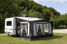 Reimo Bologna 400 Wohnwagen-Vorzelt Reisevorzelt 400x240cm Camping grau