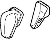 Thule 1500603110 Motorabdeckkappe Ersatzteil für Lift V16 Fahrradträger