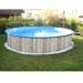 Pool Design Seitenwandaufkleber Poolaufkleber Poolfolie für Stahlwandpool A4 900x1250mm Bambus hellbraun