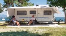 EuroTrail Toscana Sonnenvordach Tuchbreite 780cm Dachtiefe 240cm Sonnenschutz Camping Reisemobil Wohnwagen