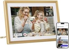 Arzopa D10gold 10,1" digitaler Bilderrahmen 1280x800Pixel 32GB USB gold