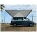 Reimo Mauritius Premium Wohnwagen-Sonnenvordach Sonnenschutz Sonnensegel Campingl 300x300x190cm hellgrau
