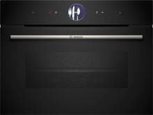 Bosch CSG7361B1 Serie 8 A+ Einbau-Dampfbackofen 59,4cm breit 47 Liter Home Connect 4D Heißluft schwarz