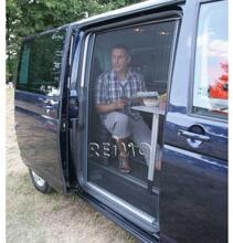 Remis REMIcare Van Tür-Insektenschutz Moskitonetz für VW T5/T6 Transporter