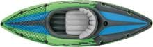 Intex Challenger K1 Boot Kajak Kanu Doppelpaddel 1 Person grün