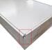 ABN ABNRS207E0032 Zählerschrank eHZ 2Z 1V 1APZ HLAK/OKK IP44 SKII 5-polig 550x1100x210mm verkehrsweiß