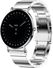 XCOAST Siona 2 Smartwatch Fitness-Uhr Sportuhr Puls Blutdruck 42mm Farbe silber