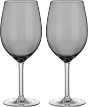 2 Stück Brunner Thango Weinglas Glas Gläser 600ml Camping Outdoor grau