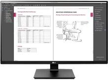 LG 27BN65QP-B 27" LED-Monitor Bildschirm 5ms 2560x1440 Pixel QHD HDMI DisplayPort USB-A schwarz