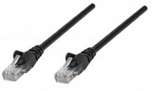 Intellinet 738408 Premium Netzwerkkabel Patchkabel Lankabel Cat6 U/UTP 15m schwarz