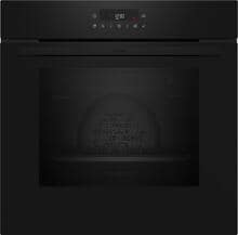 Neff N 30 B2CCJ7HK0 Einbau-Backofen 59,5cm breit 71 Liter Pyrolyse Teleskopauszug Stoppfunktion CircoTherm 10 Automatikprogramme schwarz