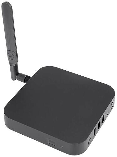 Minix X35i plus Mini-PC ARM RK3566 Cortex-A55 Quad-Core 1,8GHz 2GB RAM 32GB eMMC Mali-G52 Android schwarz