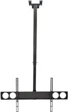 Manhattan 423625 TV-Deckenhalterung TV-Halterung 37"-70" neigbar schwenkbar schwarz