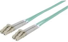 1 Meter Intellinet 750868 Glasfaser LWL Anschlusskabel Gigabit Ethernet 1x LC-Stecker-1x LC-Stecker 50/125 µ Multimode OM3