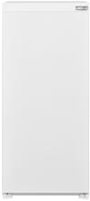 Respekta Tammo Einbau-Kühlschrank 54cm breit 193 Liter 5 Glasablagen LED Beleuchtung regelbares Thermostat weiß