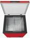 Exquisit GT100-050E Stand-Gefriertruhe 54,5cm breit 99 Liter LED-Beleuchtung rot