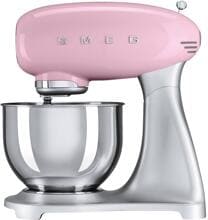Smeg SMF02PKEU Küchenmaschine Knetmaschine Rührmaschine 800W Retro cadillac pink