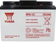 Yuasa NP24-12 Bleiakku Blei-Vlies AGM 12V 24Ah M5-Schraubanschluss wartungsfrei