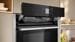 Neff B64FT33N0 N90 Einbau-Dampfbackofen 60cm breit 71 Liter Wassertank TFT-Display Grill CircoTherm Kindersicherung schwarz/Edelstahl