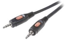 10 Stück SpeaKa Professional SP-7870216 Klinke Audio Anschlusskabel Klinkenstecker 3,5mm 150cm