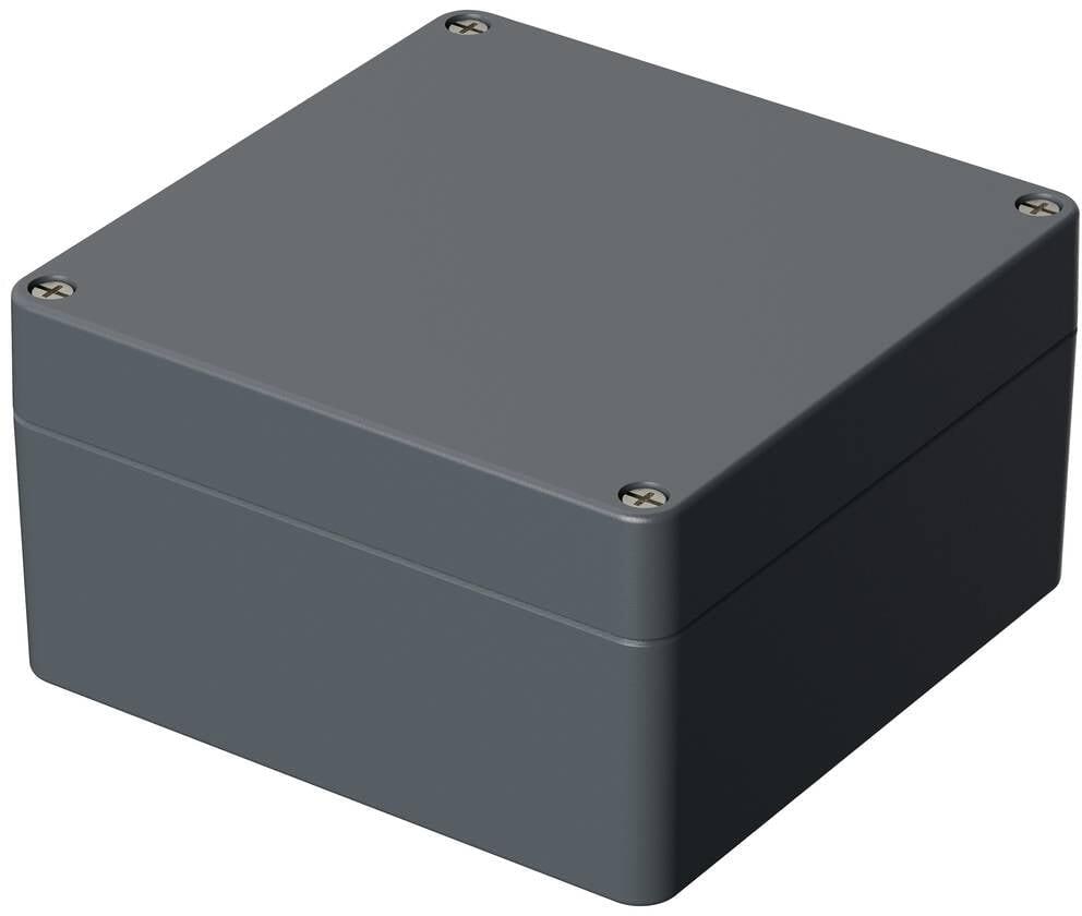 Bopla Euromas A 127 Industrie-Gehäuse 180x180x101mm Aluminium silbergrau