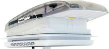Vechline Plus Fan Dachlüfter 40x40cm 12V Camping Wohnwagen Wohnmobil rauchgrau