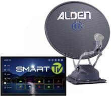 ALDEN Onelight@ 60 HD EVO S.S.C.19" Smartwide TV Fernseher HD-Steuermodul Platinium