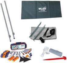 Wigo Rock and Rolli Paket Plus volleingezogen für Rolli-Modelle Zeltzubehör Camping