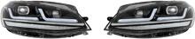 1 Paar Osram LEDHL109-BK LHD LEDriving Black Edition Frontscheinwerfer Fernscheinwerfer Tagfahrlicht VW Golf VII Facelift