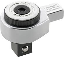 Stahlwille 735/10 58250010 Feinzahn-Einsteckknarre Einsteckumschaltknarre 1/2" 60 Zähne