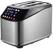 Beem 02408 Toaster Touchscreen 2-Schlitz 1400W 6 Bräunungseinstellungen edelstahl