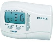 Eberle INSTAT + 868 Funksender Funkthermostat Uhrenthermostat Raumthermostat digital weiß