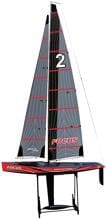Amewi Focus III Racing RC Segelboot Segelyacht RtR 100cm 2,4GHz rot