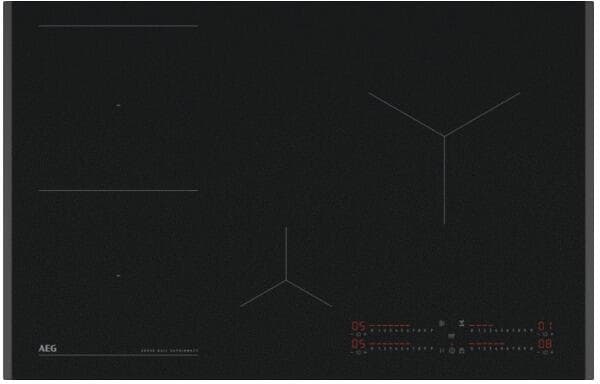 AEG TII84B10FZ autarkes Induktionskochfeld 81cm breit Hob²Hood-Funktion Kindersicherung SaphirMatt