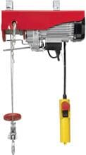 Toolcraft 1553741 Elektrischer Seilhebezug Flaschenzug Hebegerät Umlenkrolle Not-Aus-Funktion 400kg Traglast