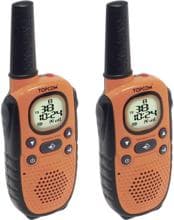 2 Stück Topcom Twintalker 9100 RC-6404 Handfunkgerät Set Walkie Talkie 446 MHz 8 PMR orange
