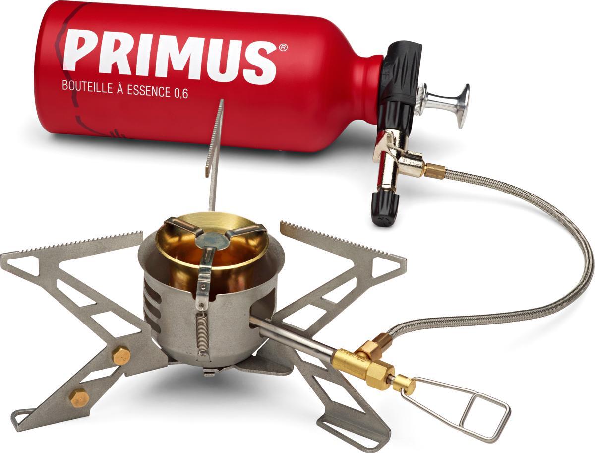 Primus OmniFuel II Kocher Gaskocher Campingkocher mit Brennstoffflasche 1-flammig