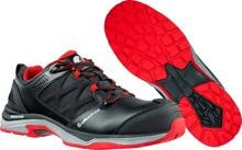 1 Paar Albatros Ultratrail Black Low ESD Sicherheitsschuh Arbeitsschuh S3 Gr. 42 schwarz rot