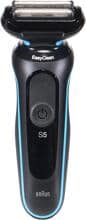 Braun 51-M1000s Folienrasierer Herrenrasierer Nass/Trocken akkubetrieben schwarz blau